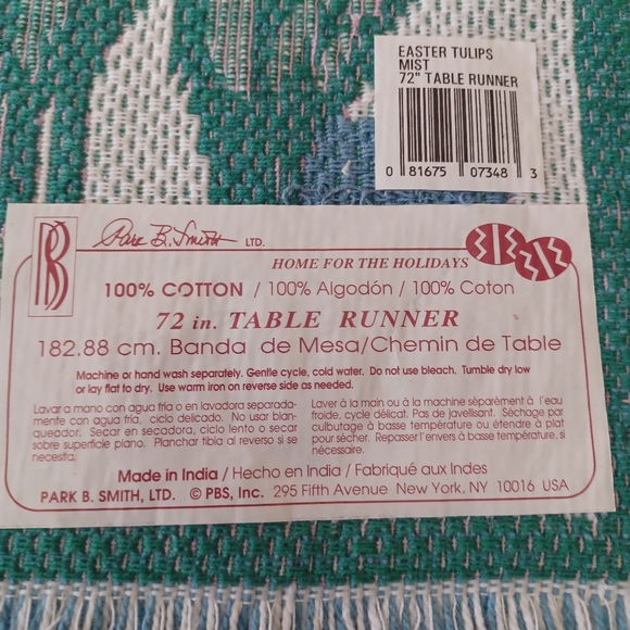 Vintage tapestry placemats/runner by Park B. Smith - Picture 3 of 3